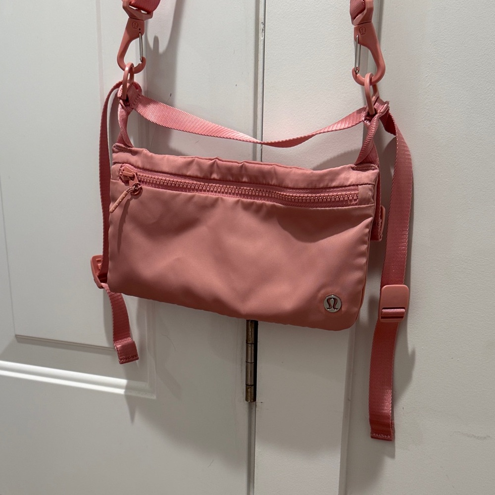 Lululemon Athletica Pink Crossbody Bag